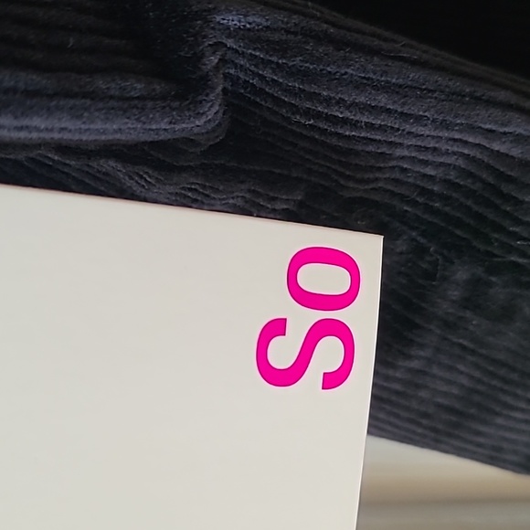 SO BRAND WOMENS JUNIOR PLUS SIZE BLACK CORDOROY JUMPER / PENAFORE DRESS SIZE XXL - Picture 10 of 16